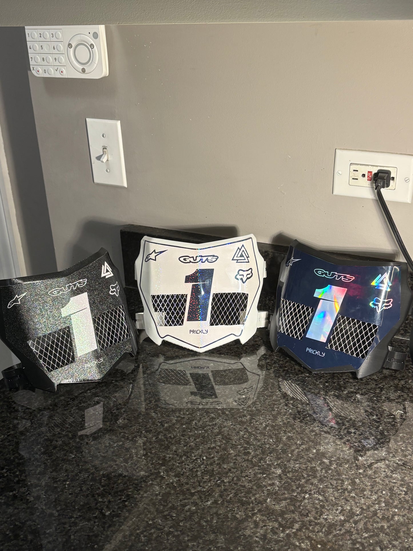 NEW! Vented front plates.