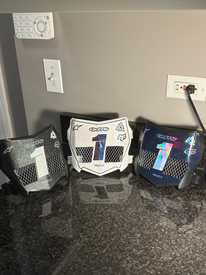 NEW! Vented front plates.