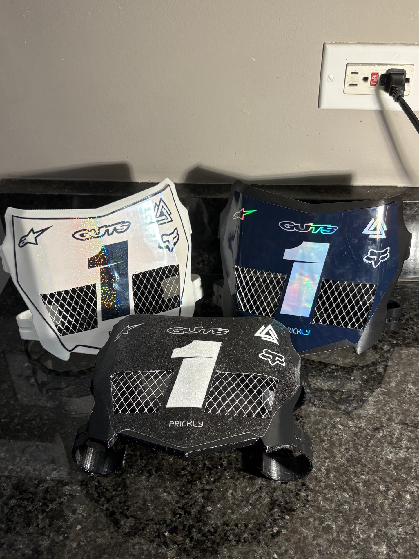 NEW! Vented front plates.