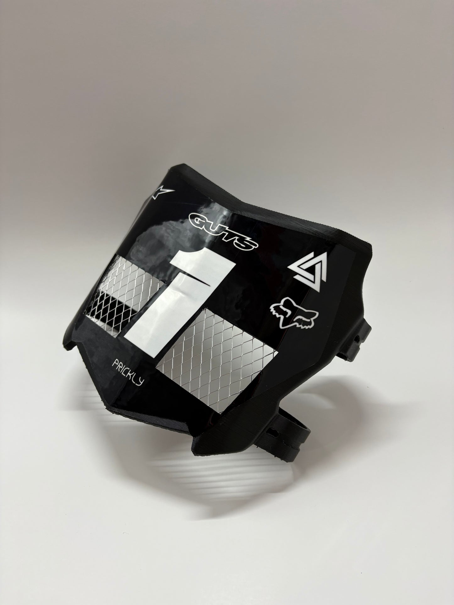 Vented front plates.